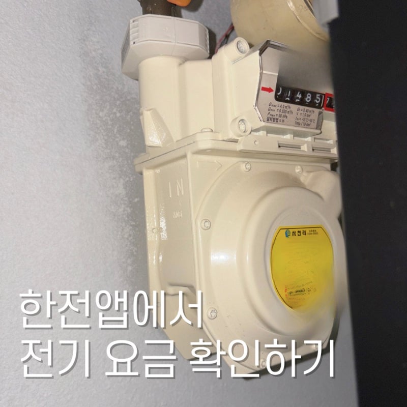 한전 앱에서 전기요금 조회하는 방법 고객번호 찾는 방법