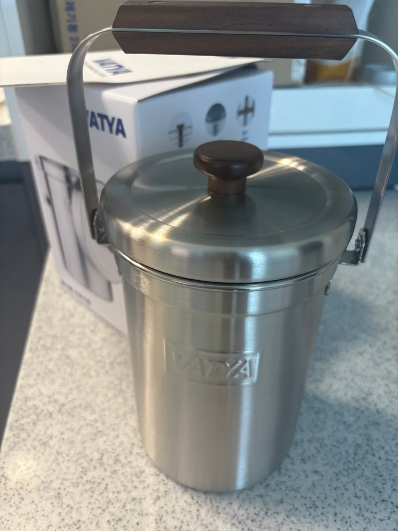 밧드야(VATYA) 스텐 2L 음쓰통 한달 사용 후기
