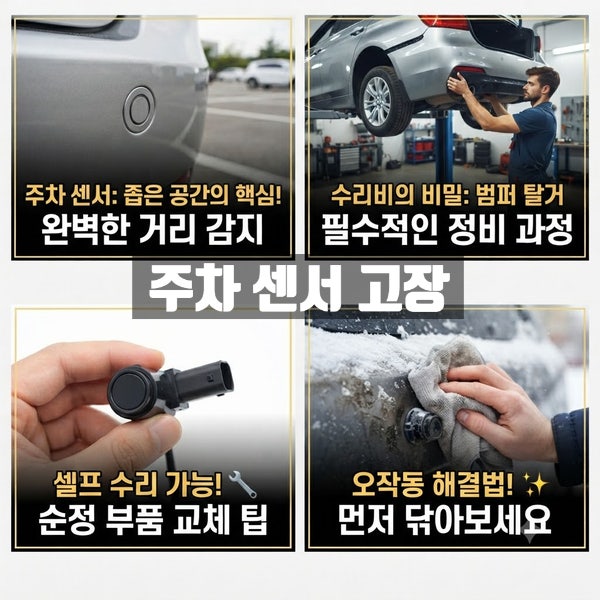 자동차 수리 비용 : 주차센서 교체 비용 알아보기