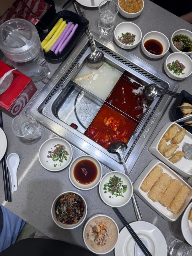 하이디라오 꿀팁 & 소스 및 메뉴 모음(청유마라, 우유마라, 건희소스, 영지소스, 메기살덮밥 ....