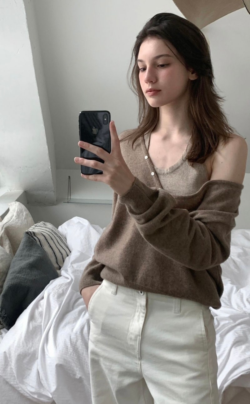 가을 위시리스트 딥브이넥 니트를 찾아서, 지그재그 더블유컨셉 29cm
