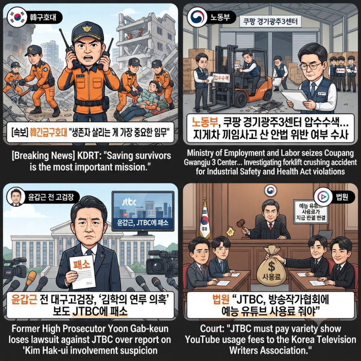 사건사고 간추린 오전 뉴스맛집 09.02.수
