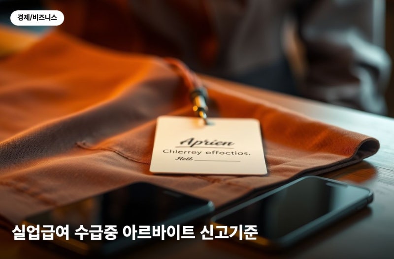 실업급여 수급중 아르바이트 신고기준, 소정근로시간 60시간이 기준입니다