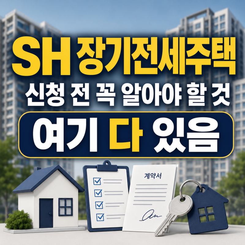 SH 장기전세주택이란? 뜻 매입형 가격 장점 단점 재계약 퇴거조건 미리내집 대상주택 총정리