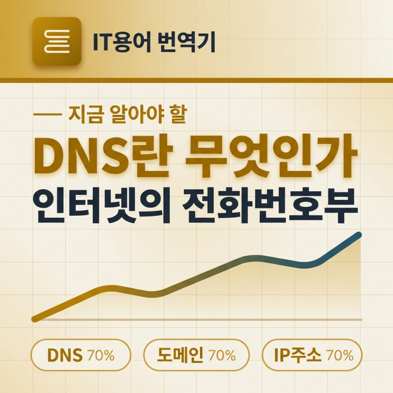 DNS란 무엇인가 — 인터넷의 전화번호부
