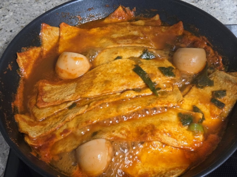 류수영 떡없는 떡볶이 어묵볶이 어묵볶음 레시피 사각어묵요리