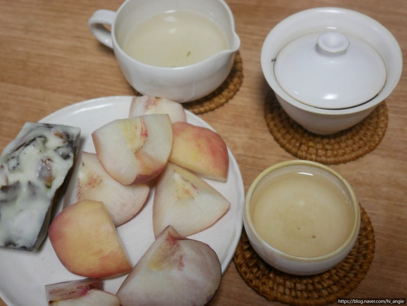 말리화차 & 말차마카다미아휘낭시에