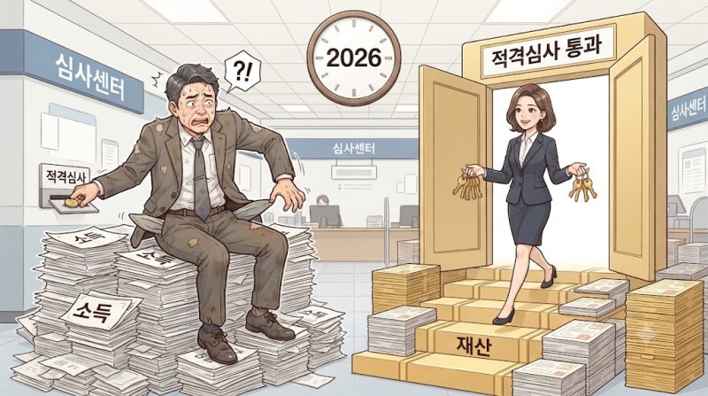 2026 : 새도약기금 적격심사, 소득보다 재산에서 갈립니다
