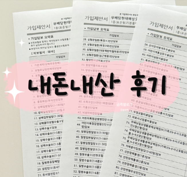 현대해상 태아보험 부정교합 치료비 / 시력교정비 특약 삭제 이유 (가입후기)