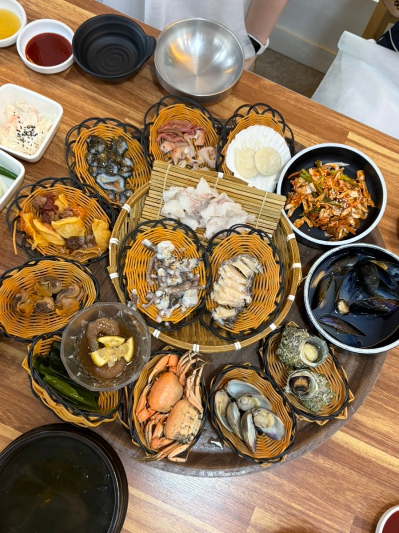 부산 아난티 기장 연화리 전복죽 회맛집 '해풍가마솥' 가성비 메뉴추천