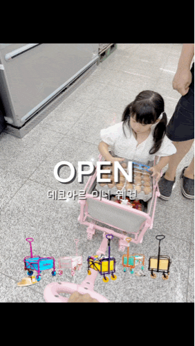 데코아르 미니웨건 공구 오픈｜장보기·캠핑·피크닉에 유용한 접이식 웨건
