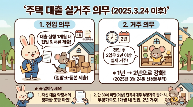 디딤돌대출 실거주 2년 의무, 안 지키면 대출금 전액 상환?