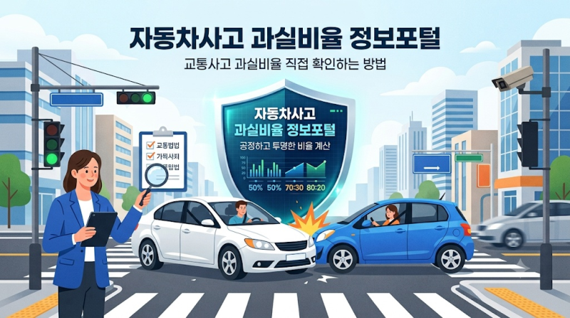 [서진올카] 교통사고 과실비율, 보험사 말만 들어야 할까? 직접 확인하는 방법