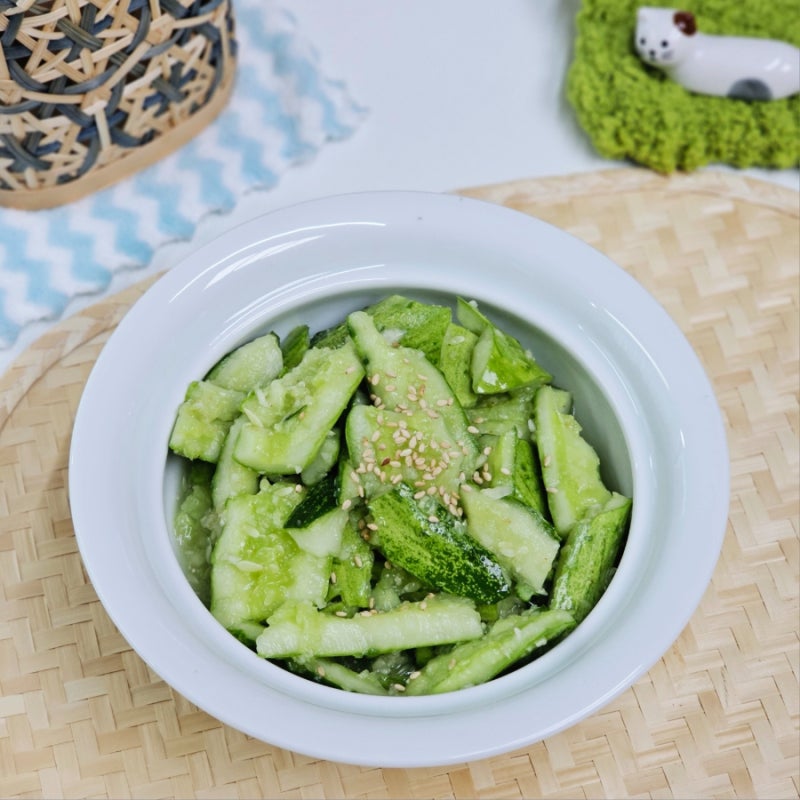 아삭 시원 간단 3분컷! 언니네 산지직송3 염정아 오이탕탕이 레시피 만들기