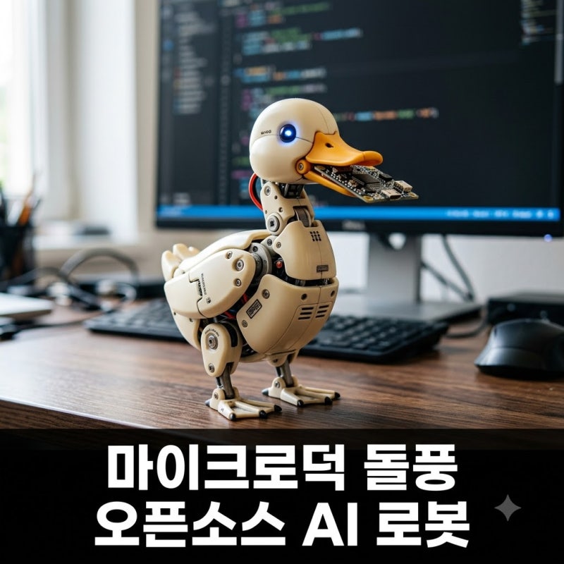 마이크로덕, 출시 직후 1만대 돌파! AI 로봇 새 시대 열다