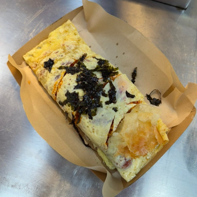 부산 남포동 비프광장 길거리 음식 맛집 추천 불닭오믈렛
