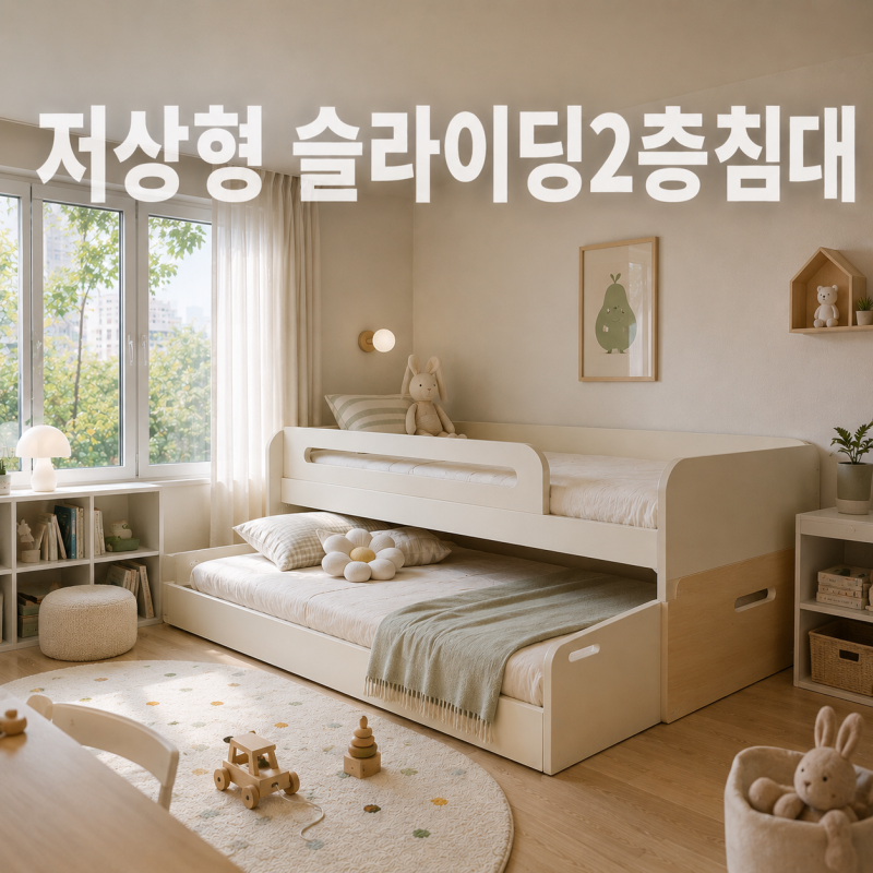 저상형 2층 슬라이딩침대 제대로 고르는 법