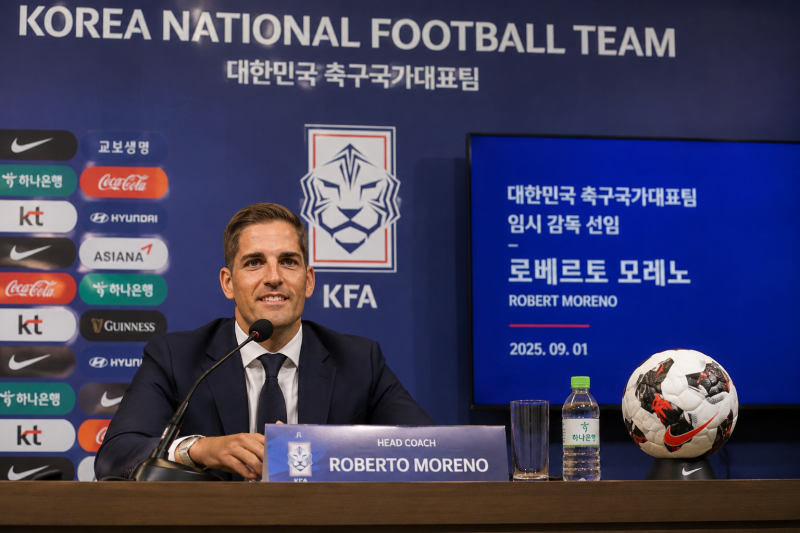 로베르토 모레노 감독 완전 분석｜한국 축구대표팀 임시 새 사령탑, 홍명보호와 뭐가 다를까