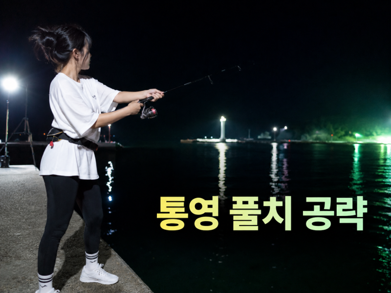 통영 풀치 낚시 포인트, 방파제 추천