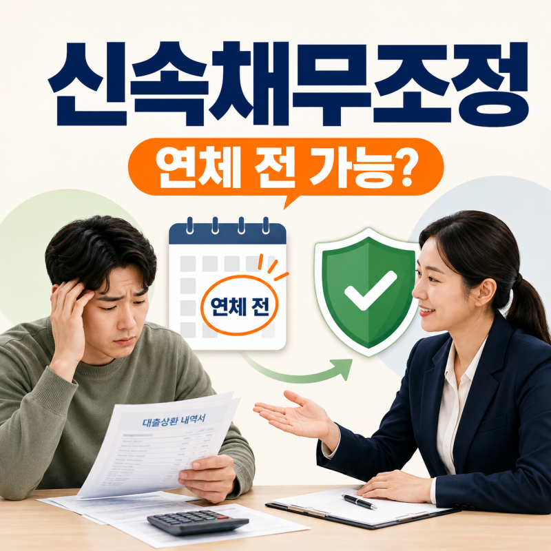 신속채무조정 조건 연체 전에도 가능? 실제 이용자 65%가 연체 전이었다
