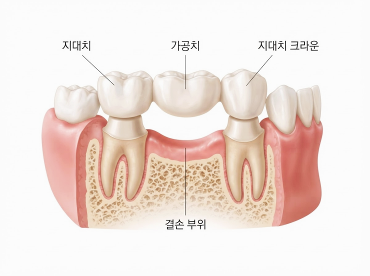 주안역치과, 치아가 빠졌을 때 브릿지가 필요한 경우는? - 의사작성 -