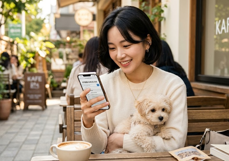 동물등록번호 모를때 1분 조회 방법