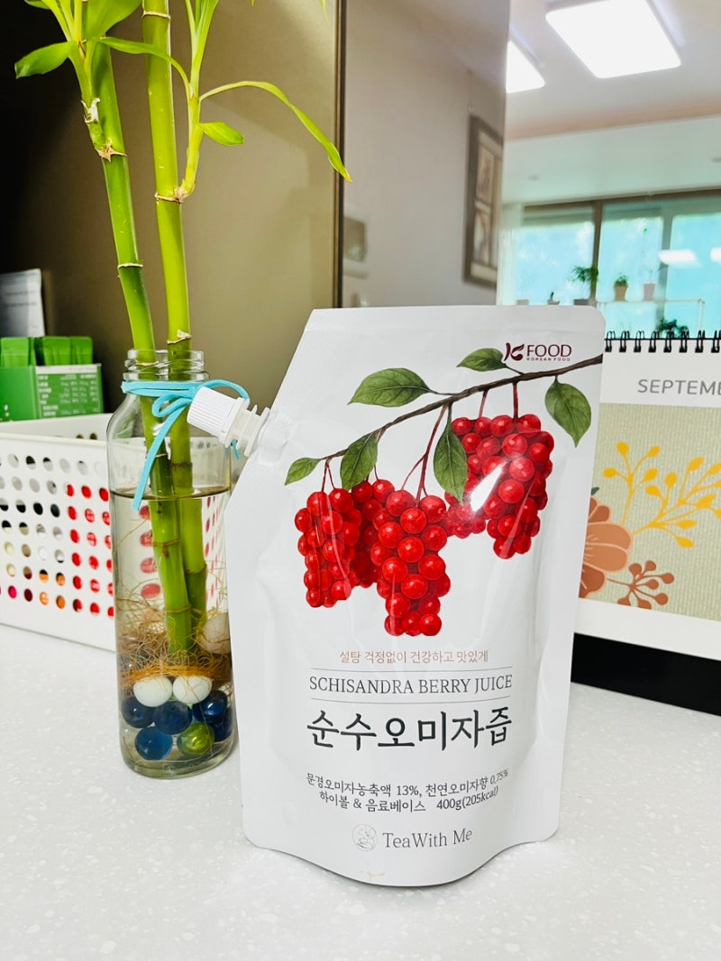 오미자청 찾는다면? 문경오미자로 만든 순수오미자즙 활용법