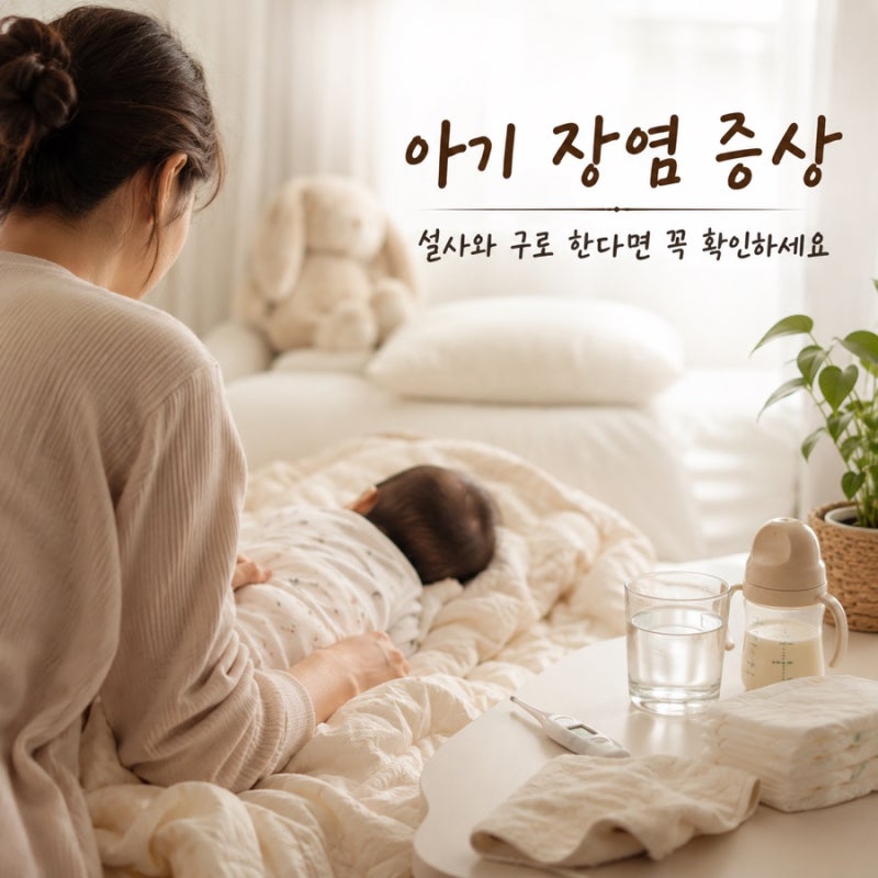 아기 장염 증상 설사와 구토 한다면 꼭 확인하세요