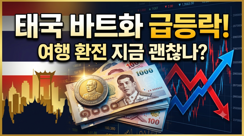 [9월] 태국 물가 생각보다 안 싸다? 환율 변동과 4박 5일 실제 경비 분석