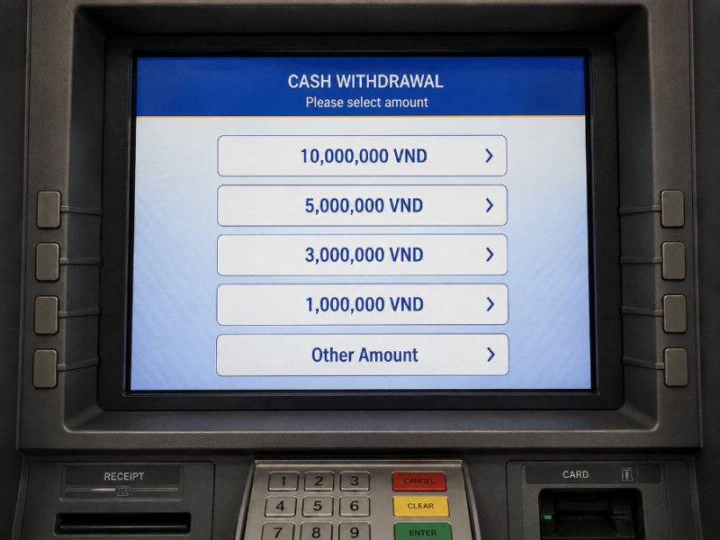 호치민 ATM 출금한도｜트래블로그·SOL트래블 베트남 은행별 1회·1일 한도·수수료