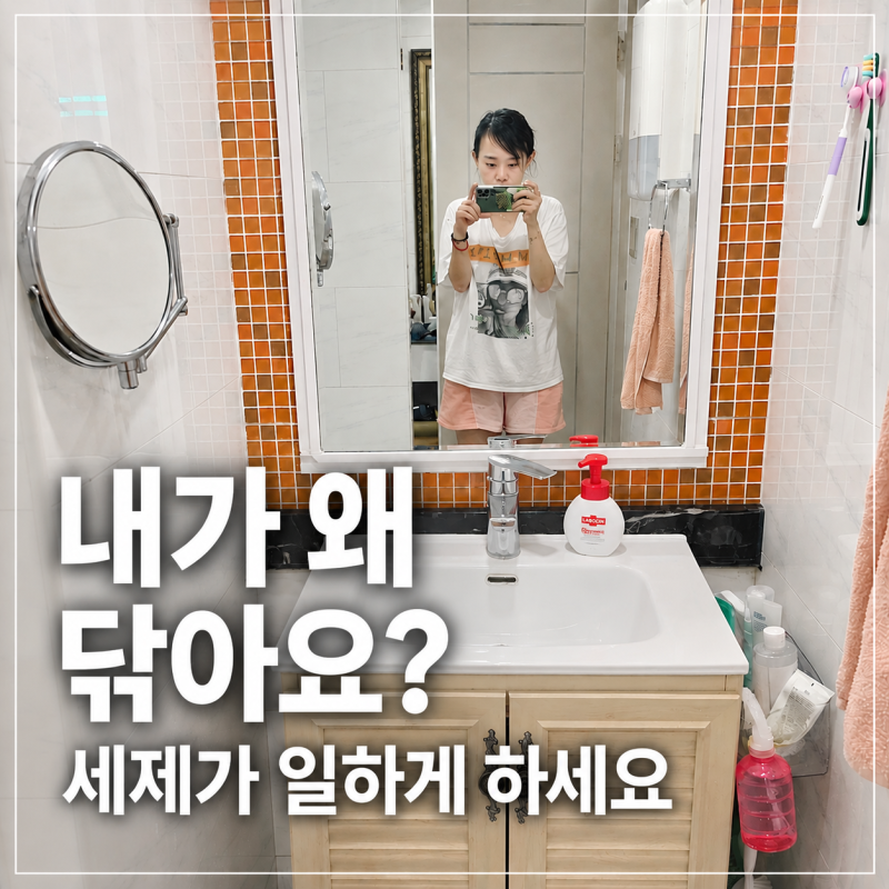 욕실 청소 순서, 처음부터 힘들여 닦지 않고 쉽고! 편하게!