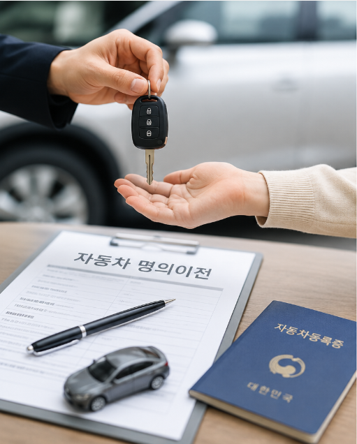 자동차 명의이전 방법 (+가족간, 필요서류, 비용, 온라인)