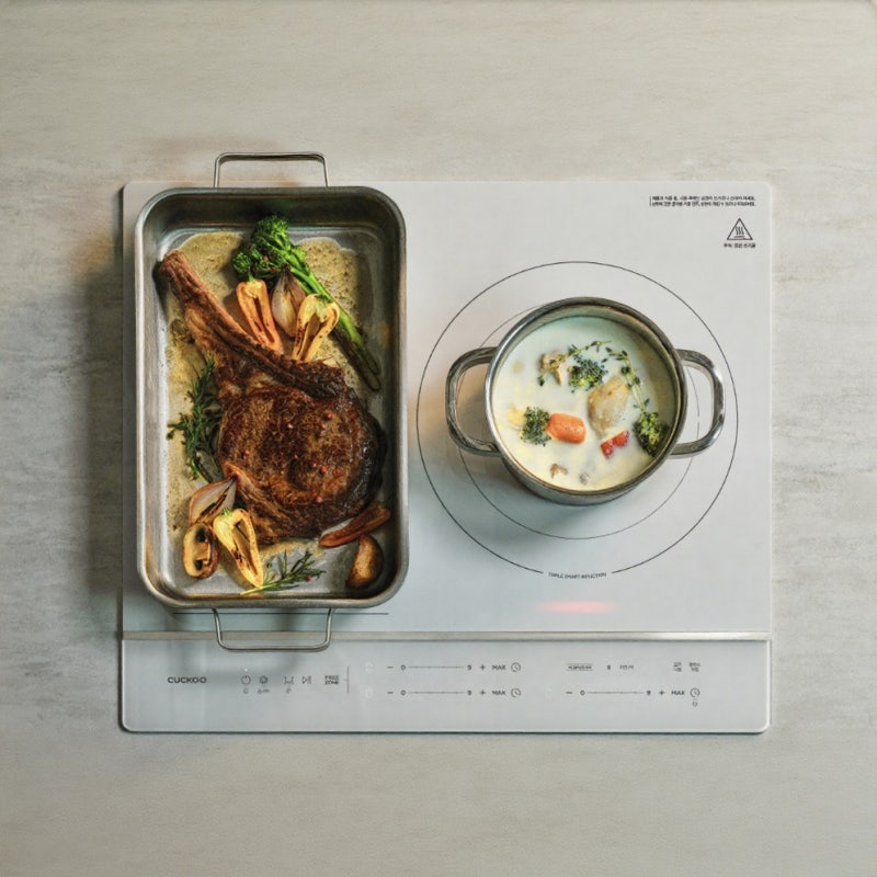 가스레인지 대신 선택한 쿠쿠 AI 트리플 인덕션 사용 후기