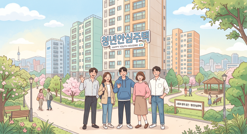 청년안심주택 & 행복주택 서울에서 월 30만 원대 자취가 가능하다고??