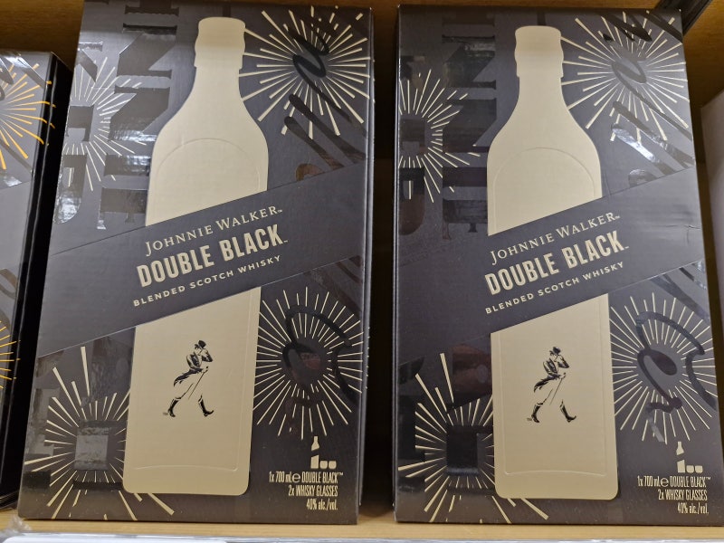 할인은 7천원뿐? 이마트 조니워커 더블블랙 잔세트 52,800원, 블랙 루비보다 싼 이유 (9/25까지)