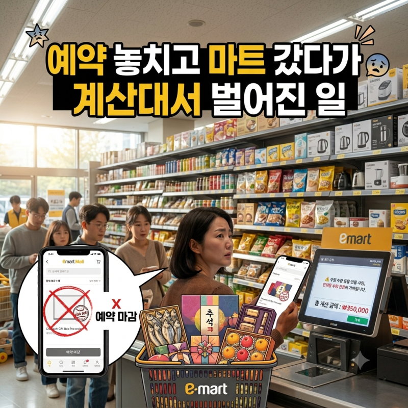 추석선물세트 할인 2026 이마트 롯데마트 사전예약 총정리