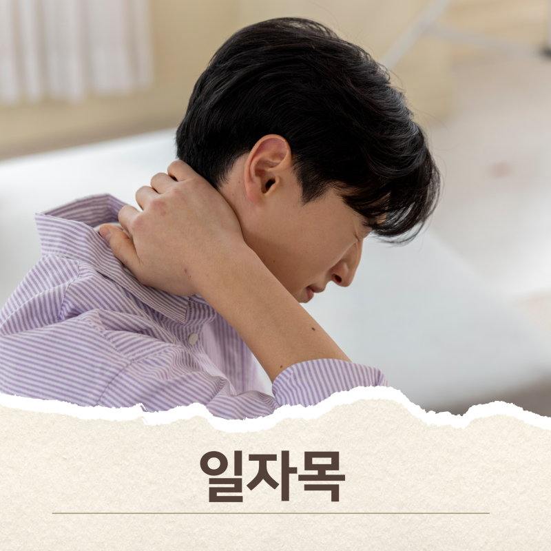 “목이 뻣뻣하고 자꾸 뻐근해요” 일자목, 통증이 반복되는 이유