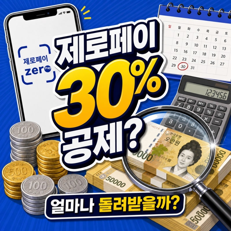 "진짜 30% 넘게 돌려받는다고?"... 제로페이 소득공제 혜택, 얼마나 더 받을까?