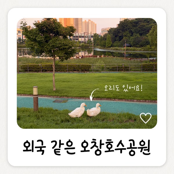 청주 오창호수공원ㅣ노을 예쁜 오창 가볼만한곳 데이트코스
