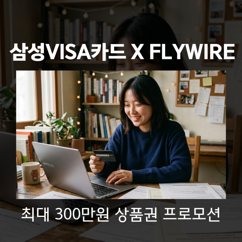 어학연수 해외유학 유학비 Flywire 에서 삼성카드 안 쓰면 손해인 이유