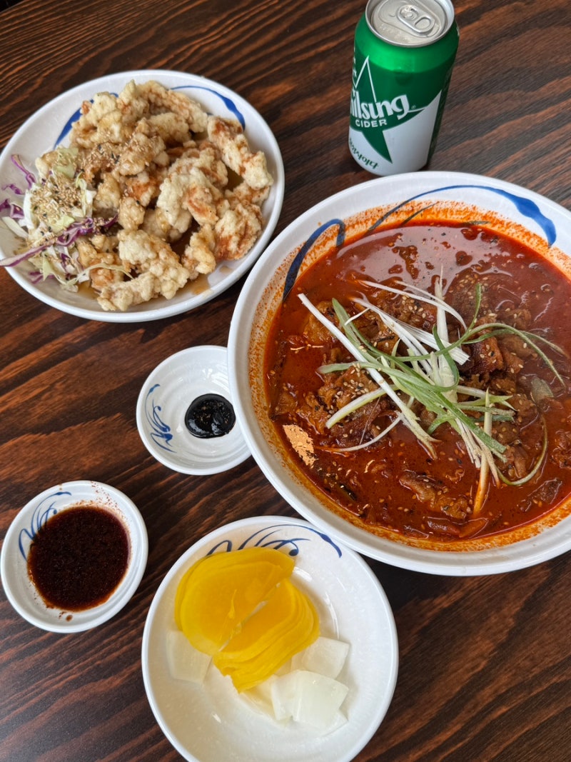 #857 평택 고덕 맛집 중국집 @장수짬뽕전문점 고불짬뽕, 탕수육 후기 / 불맛 가득한 평택 중국....