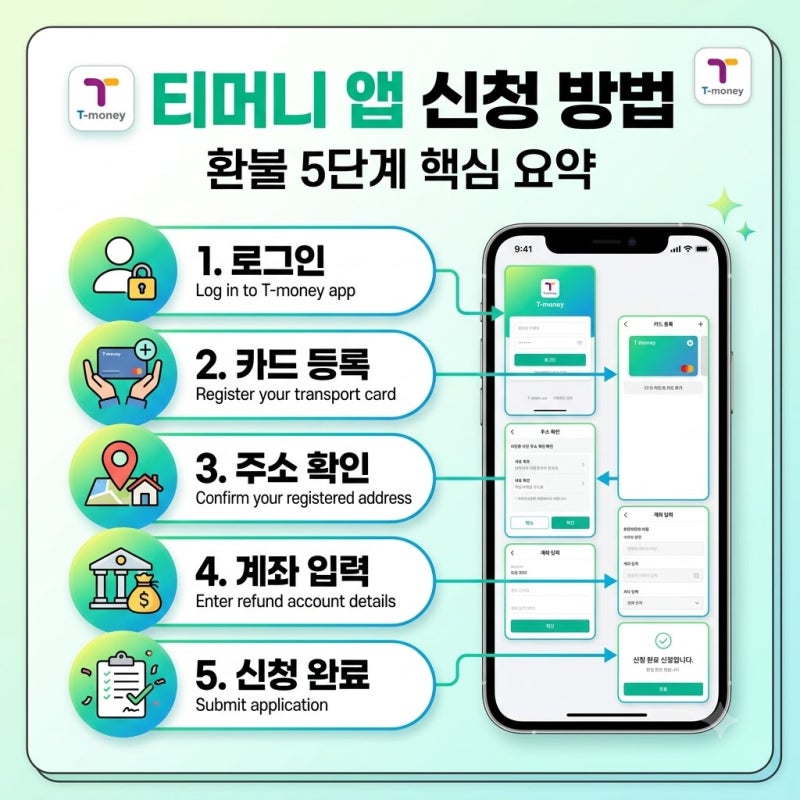 티머니 기후동행카드 환급, 최대 9만원 신청방법·환급일 총정리