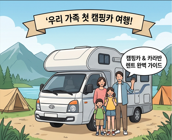 [2026 최신] 캠핑카 카라반 렌트 완벽 가이드: 대여 비용부터 운전면허, 필수 체크리스트까지 (....
