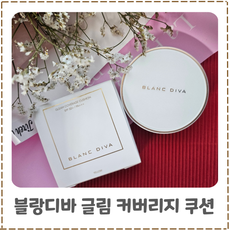 블랑디바 글림 커버리지 쿠션 후기 커버력 좋은 모공 커버 쿠션 추천