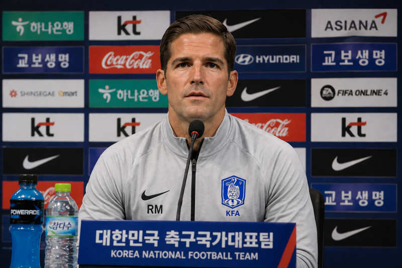 축구 국대 임시감독 모레노, 한국 축구의 소방수가 될 수 있을까?