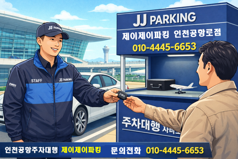인천공항 2터미널 주차대행 예약 공식