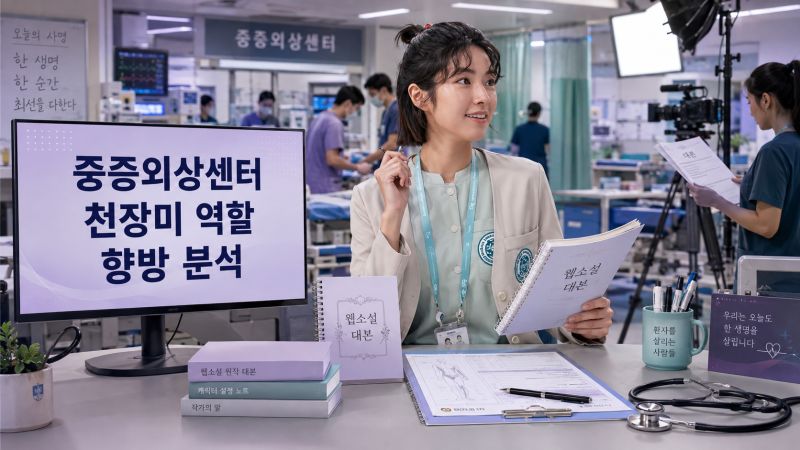 중증외상센터 천장미 역할은 어떻게 될까요? 증조부 친일논란 하영 하차 이후 예상되는 변화
