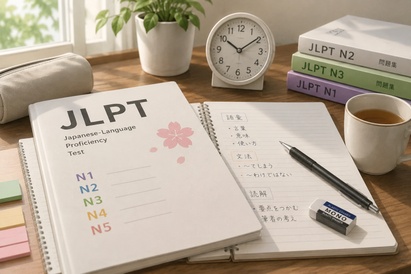 JLPT 완벽 가이드 — 급수별 난이도부터 합격선, 시험 일정까지