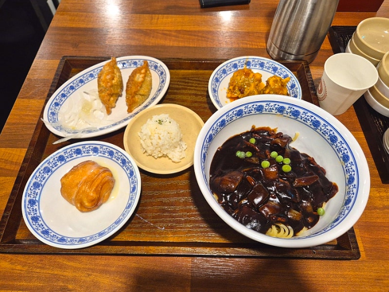 강남 고속터미널 혼밥맛집 중화가정 센트럴시티점 중화세트 후기