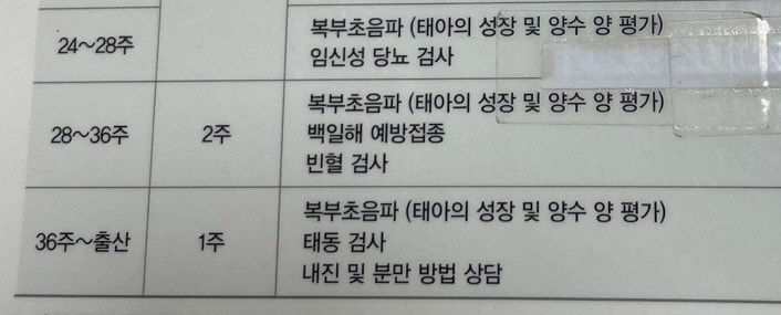 [30주 차] 백일해 예방접종 알아보기 임산부 백일해 주사 시기와 가족 접종